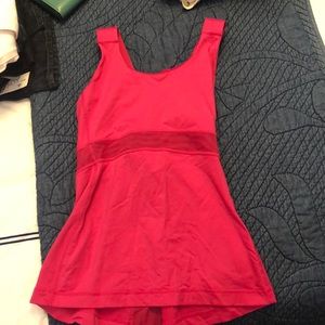 Pink lulu tank size 6